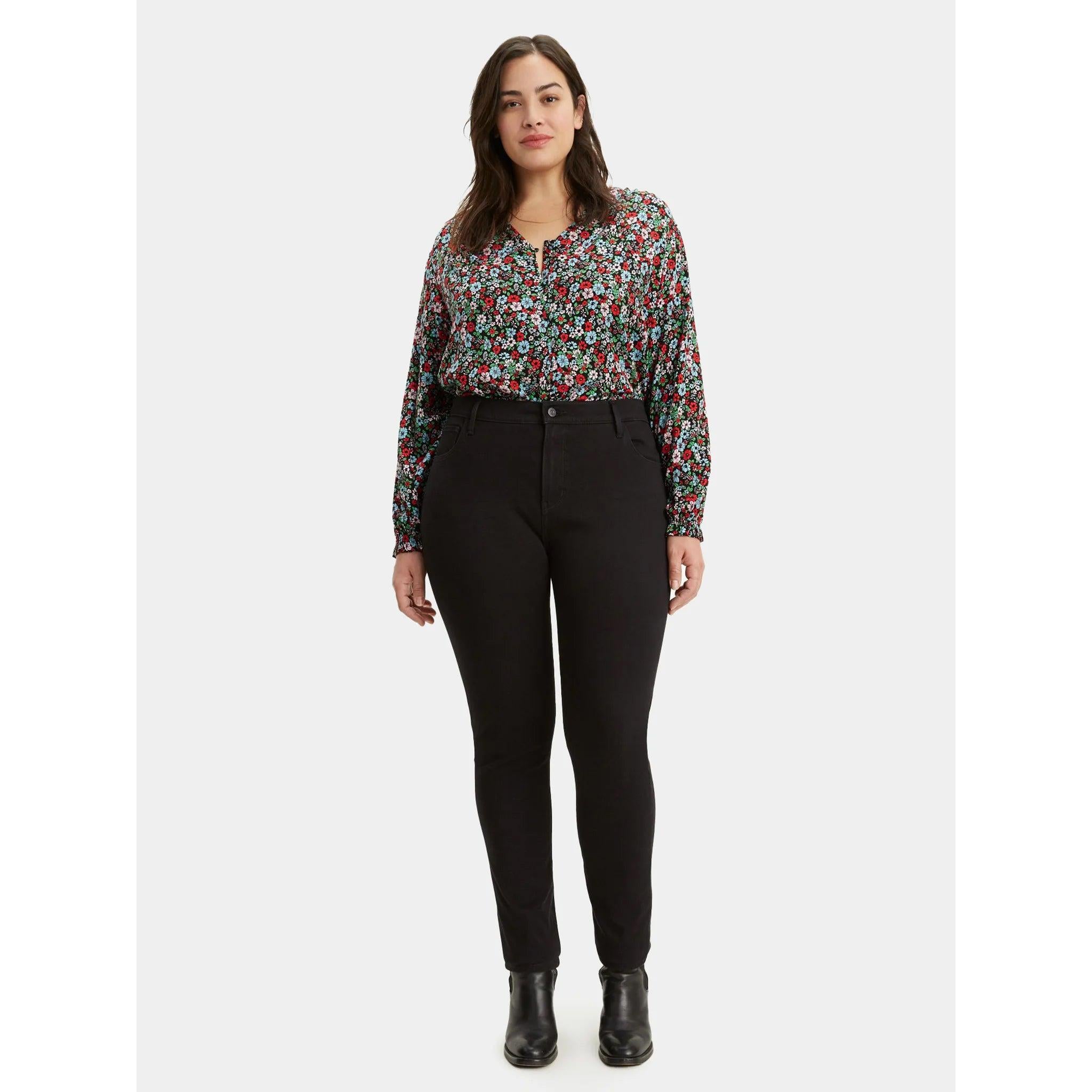 Levi's 721 High-Waisted Skinny Jeans Black