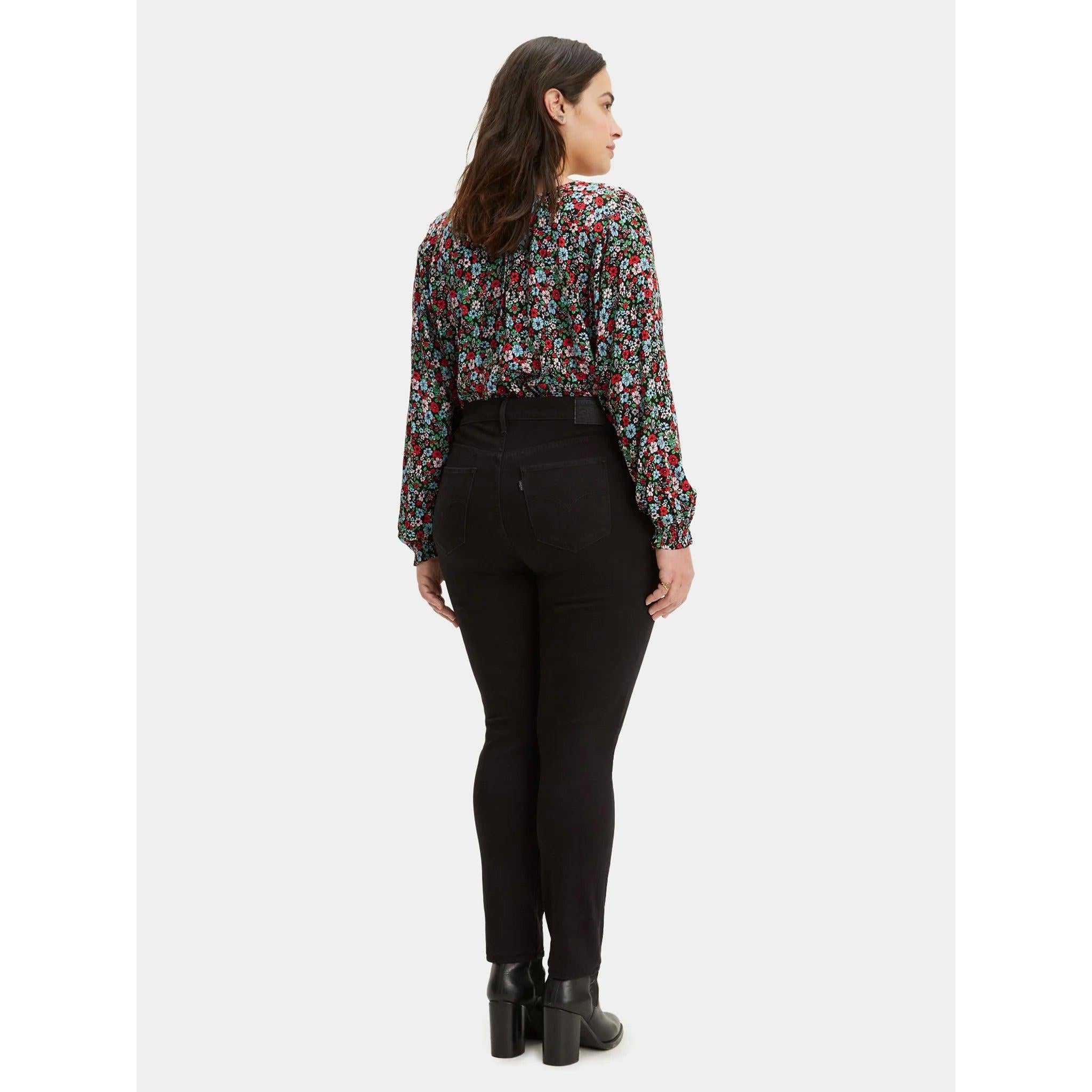 Levi's 721 High-Waisted Skinny Jeans Black