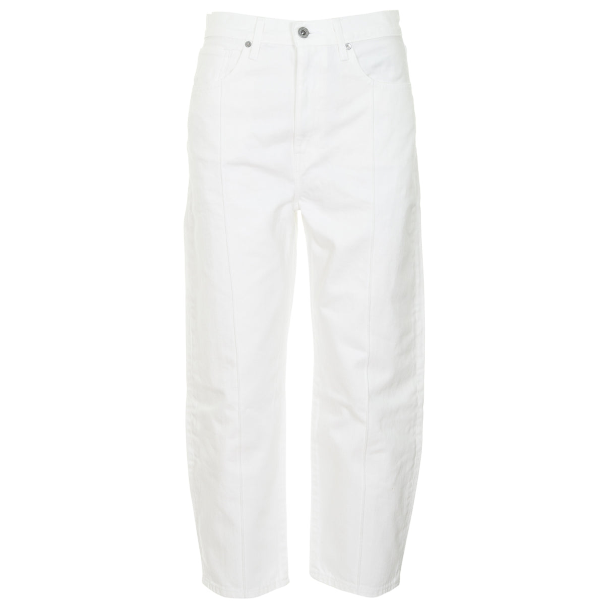 Jeans Relaxed a Vita Alta Levi's Bianchi