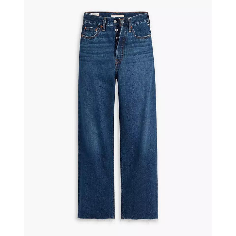Jeans Levi's Ribcage Dritti a Vita Altissima