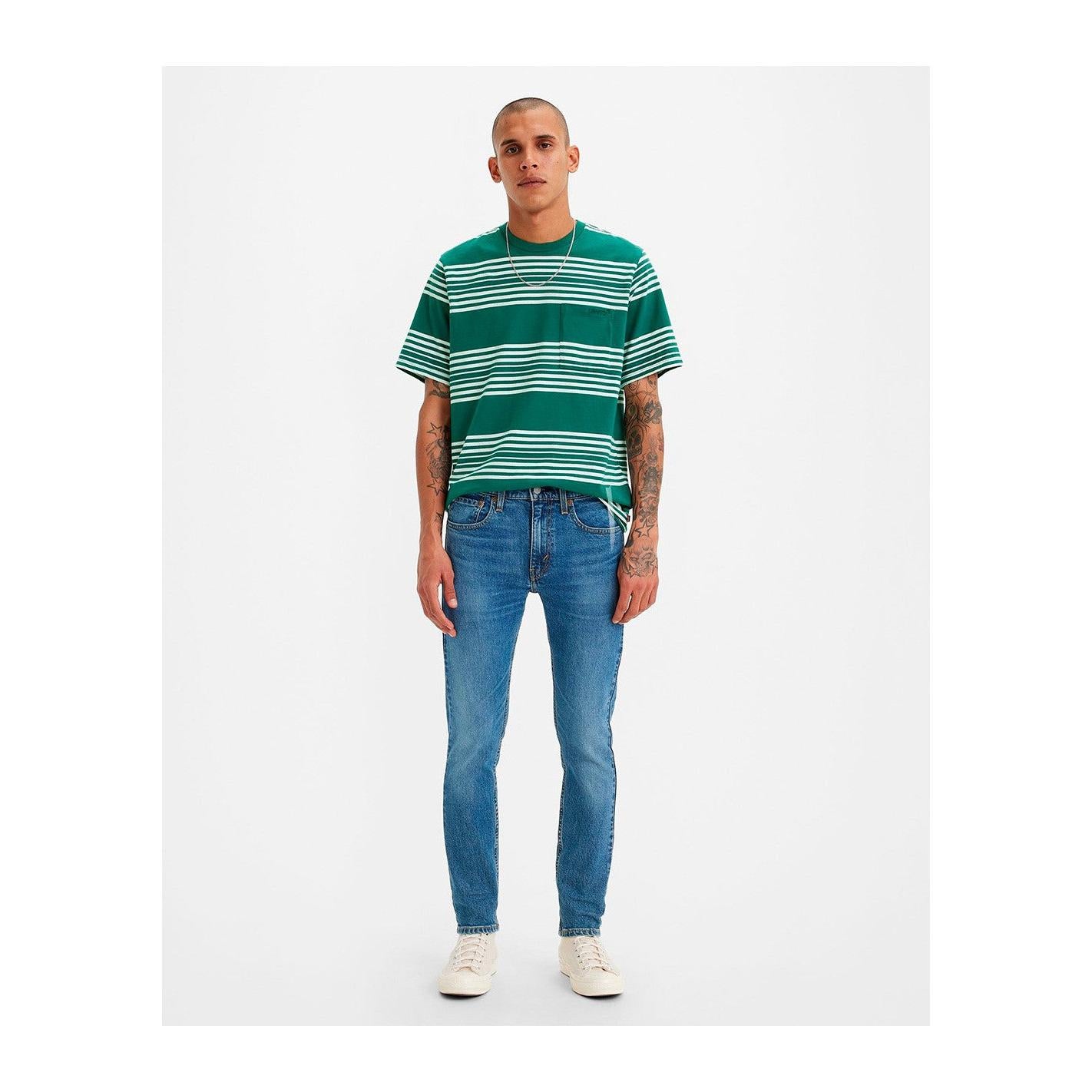 Jean Tapered Taille Mi-Haute Levi's Hi-Ball Bleu