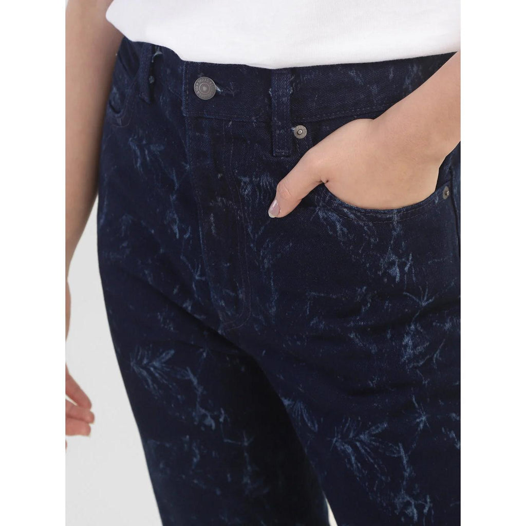 Jeans loose a vita alta Levi's blu