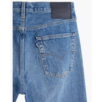 Jean Droit Taille Mi-Haute Levi's 501 1980 Bleu