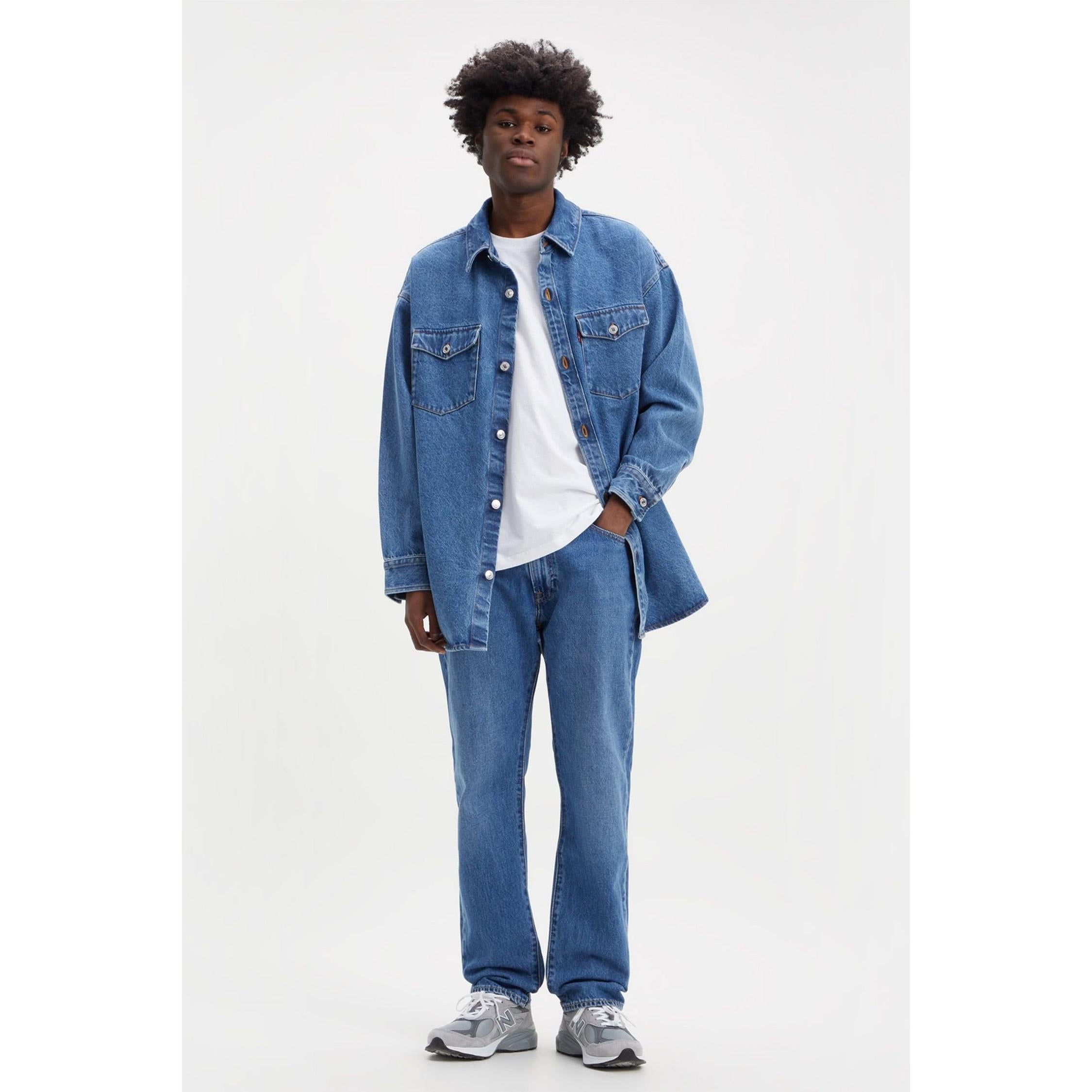 Jeans dritti a vita media Levi's 551Z