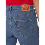 Short En Jean Slim Levi's Classic Bleu