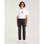 Jean Slim Tapered Taille Mi-Haute Levi's 512 Gris
