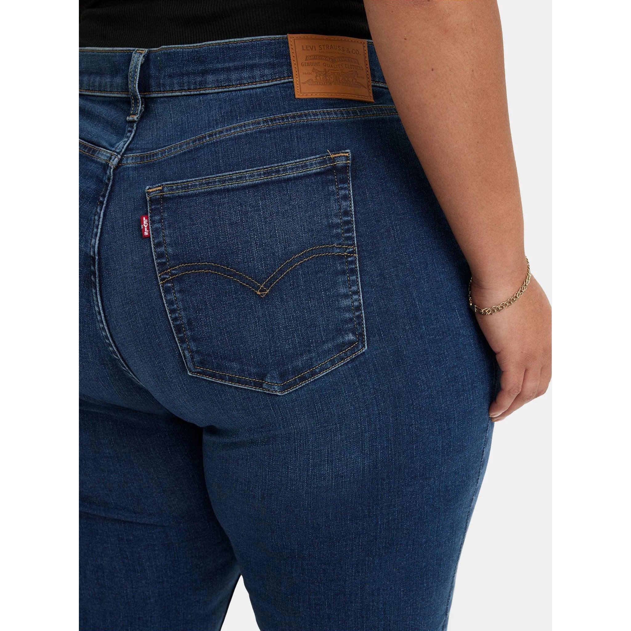 Jean Skinny Taille Haute Levi's 721 Bleu