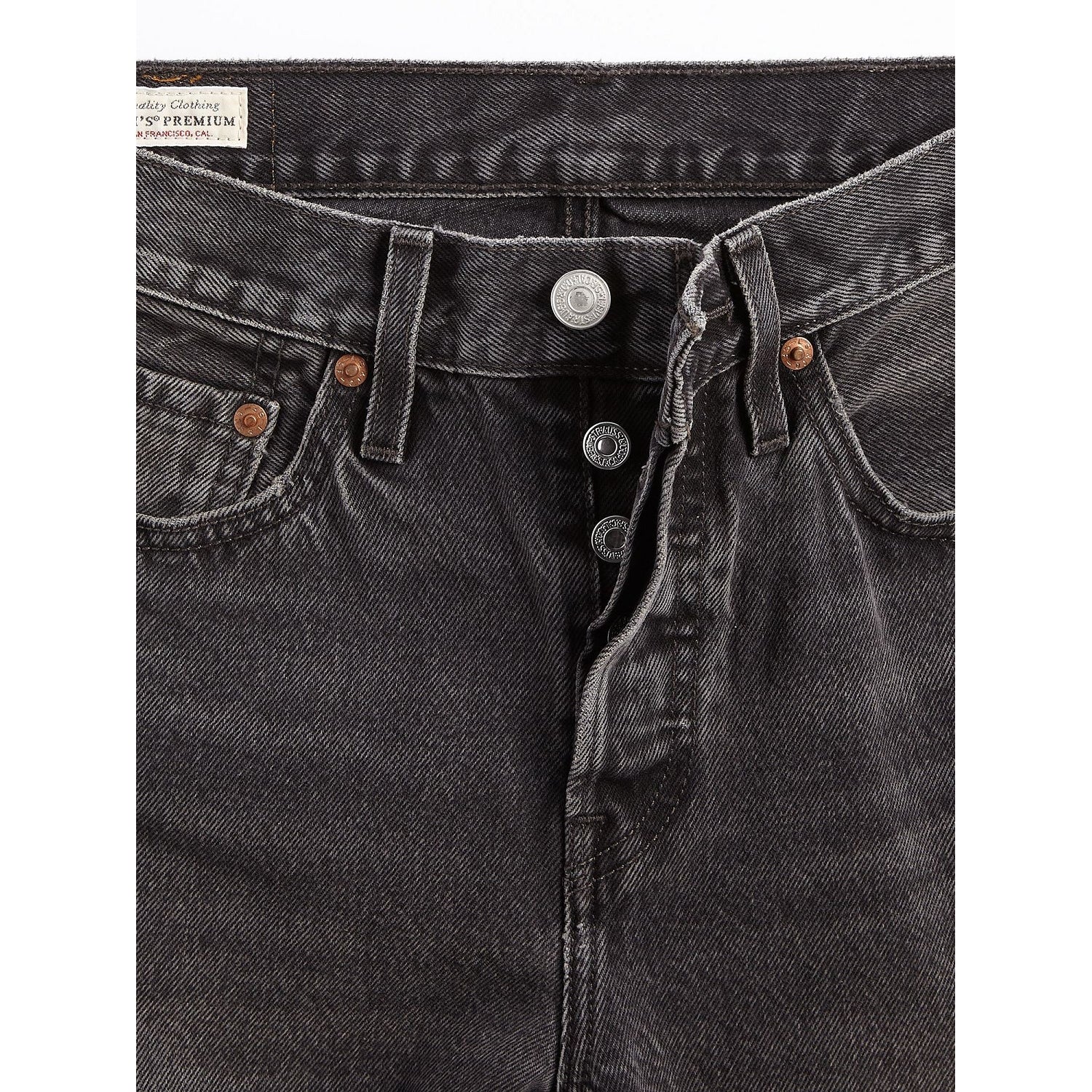Jeans Dritto a Vita Media Levi's 501