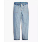 Jean Baggy Taille Mi-Haute Levi's Dad Réversible Bleu