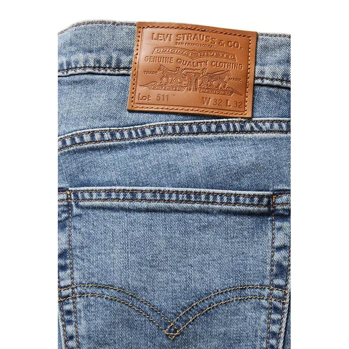 Levi's 511 Mid-Rise Slim-Fit Blue Jeans