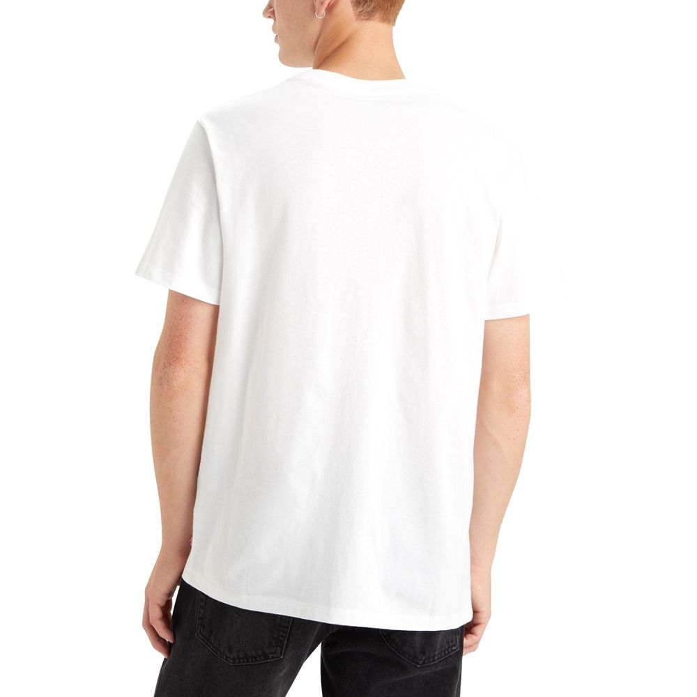 Levi'S T-Shirt Bianca Con Stampa 22491-1476