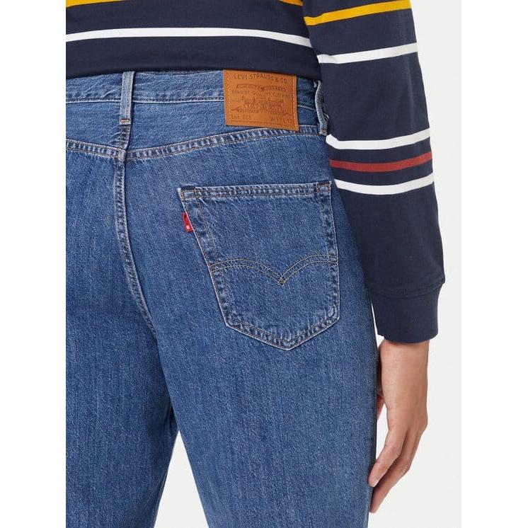 Jean Loose Taille Mi-Haute Levi's 568 Bleu