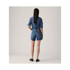 Levi's 501 High-Waisted Denim Shorts Blue