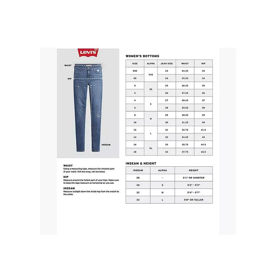 Levi's 501 High-Waisted Denim Shorts Blue
