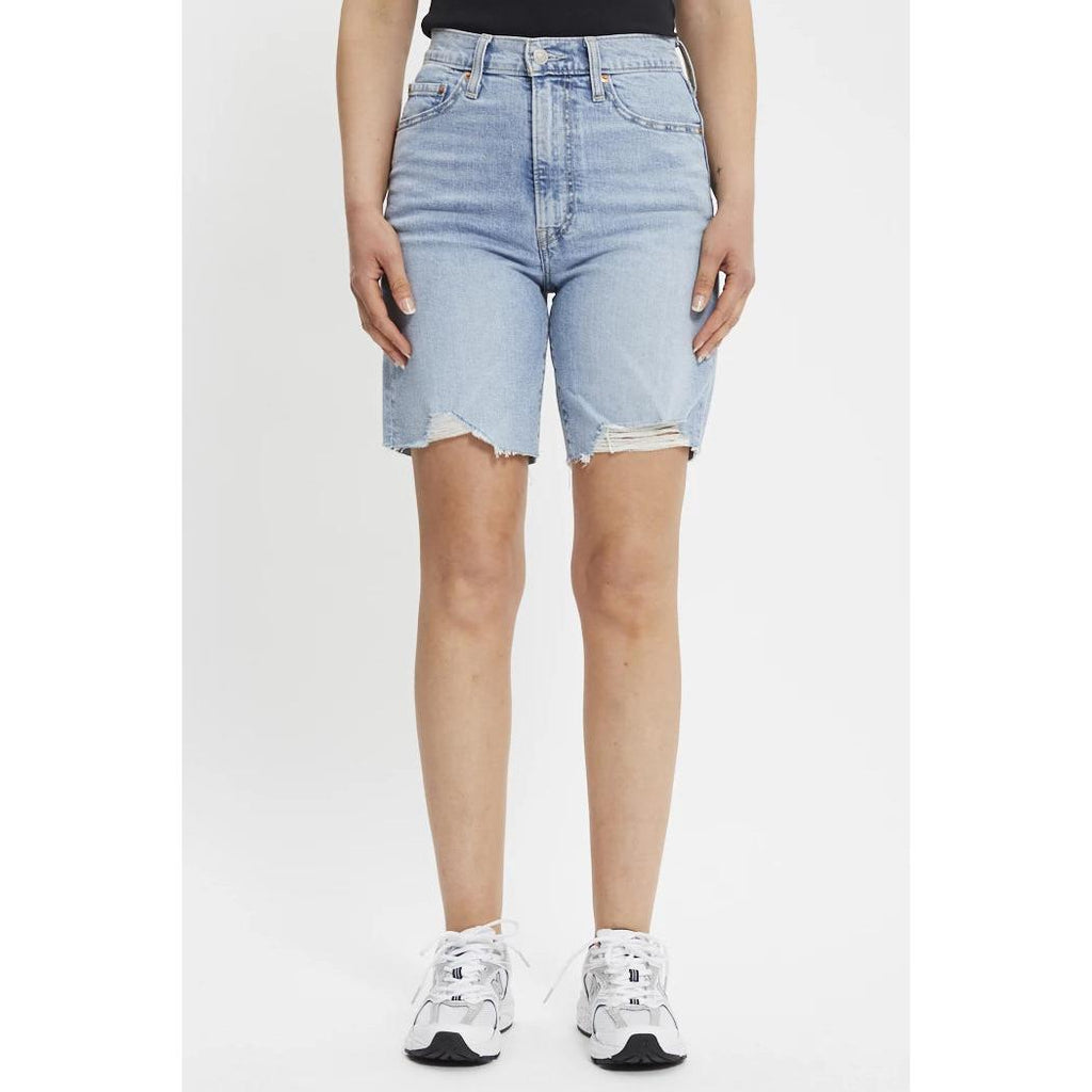 Pantalón Corto Vaquero de Tiro Muy Alto Levi's Ribcage