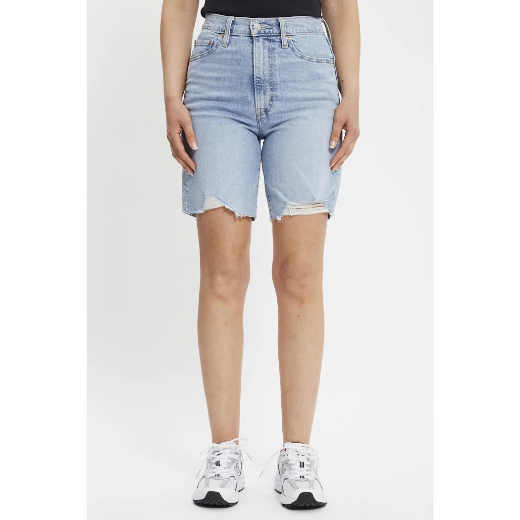 Pantalón Corto Vaquero de Tiro Muy Alto Levi's Ribcage