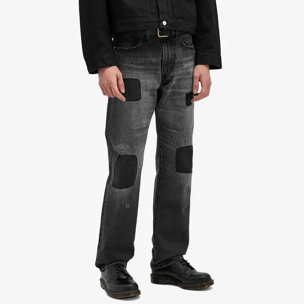 Jean Droit Taille Mi-Haute Levi's 505 Gris