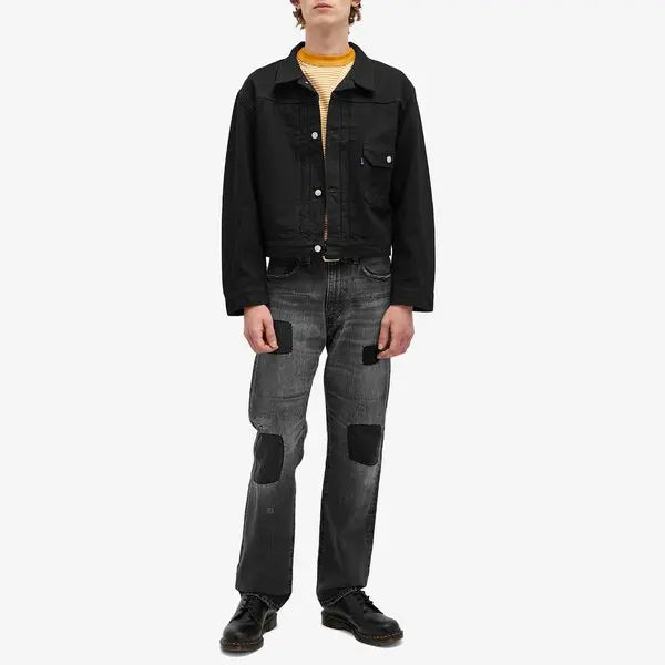 Jean Droit Taille Mi-Haute Levi's 505 Gris