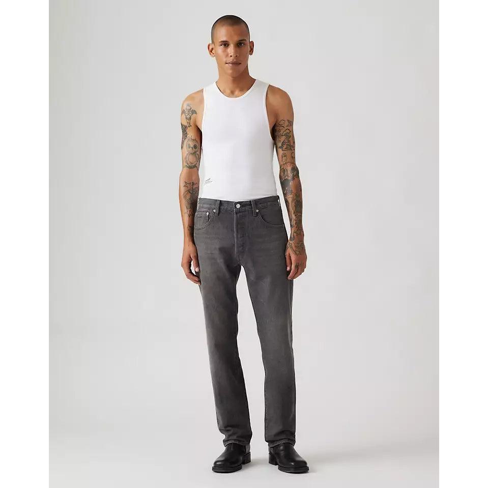 Jean Droit Taille Mi-Haute Levi's 501 1993 X Jjjjound Gris