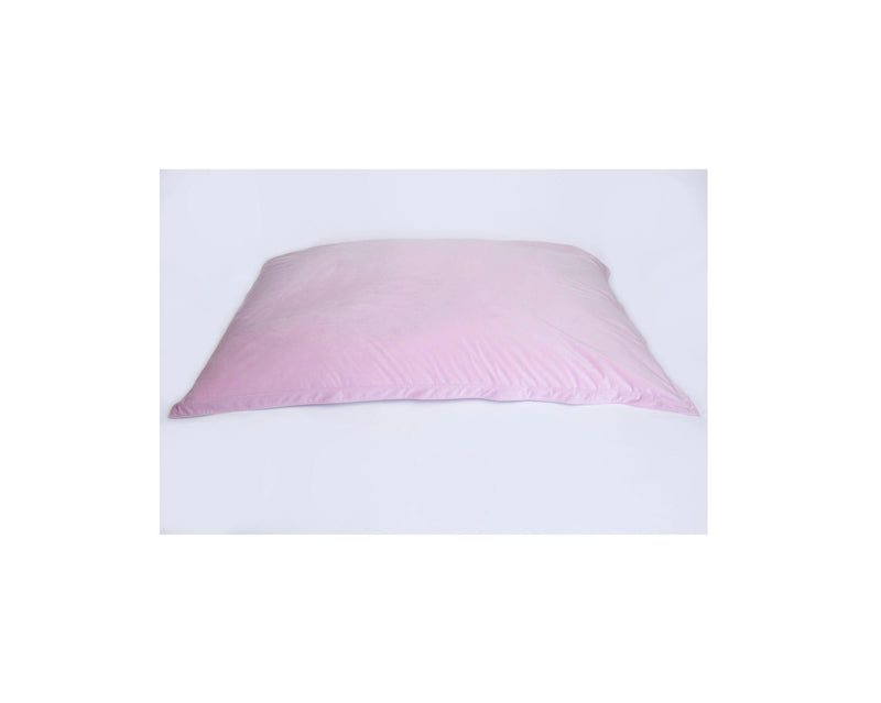 Beanbag Velvet Pouf - 159x129cm - Old Pink