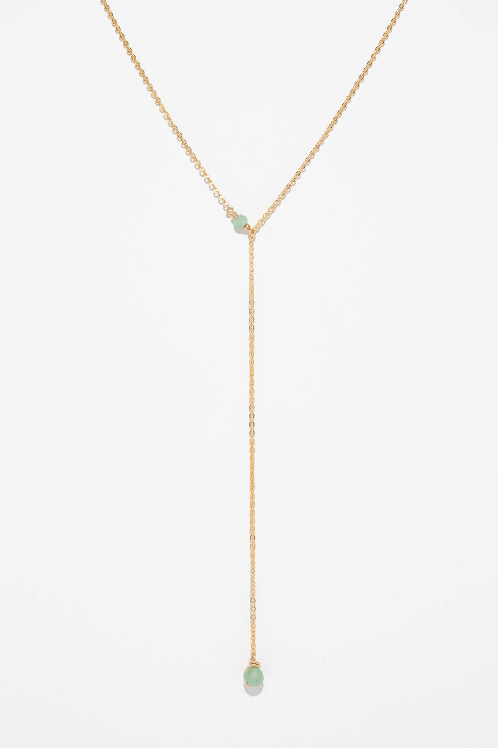 Collier Vice Versa Stella - Emeraude/Aventurine