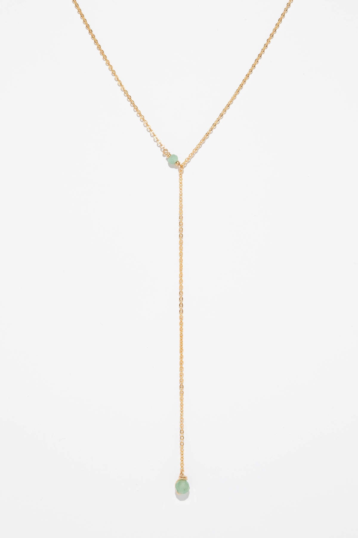 Collier Vice Versa Stella - Emeraude/Aventurine