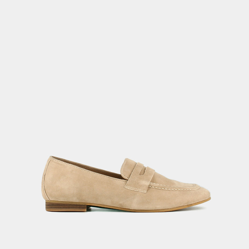 Jonak - Aca Velvet Loafers - Beige