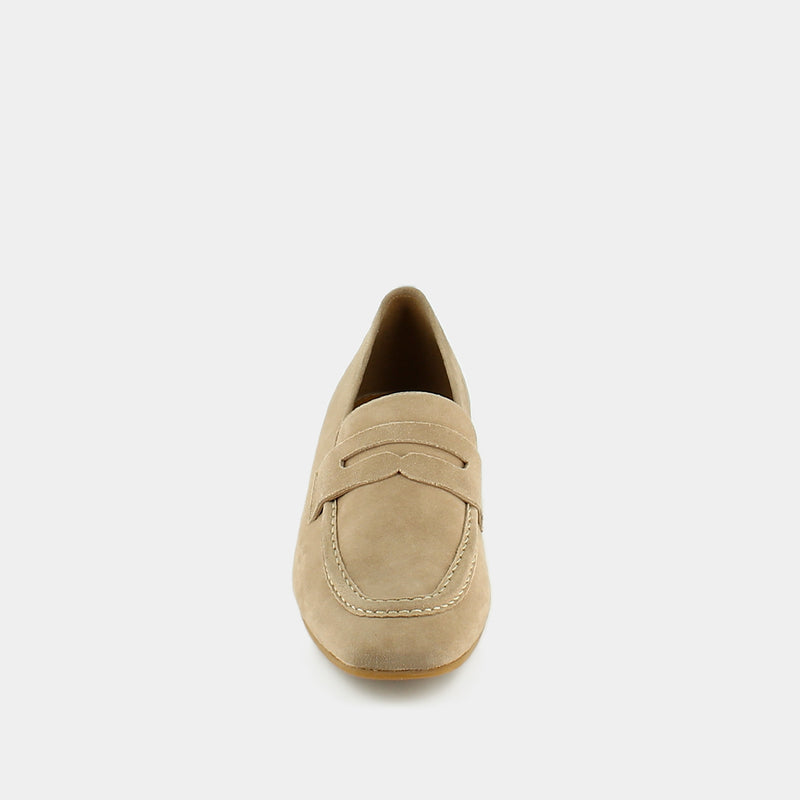 Jonak - Aca Velvet Loafers - Beige