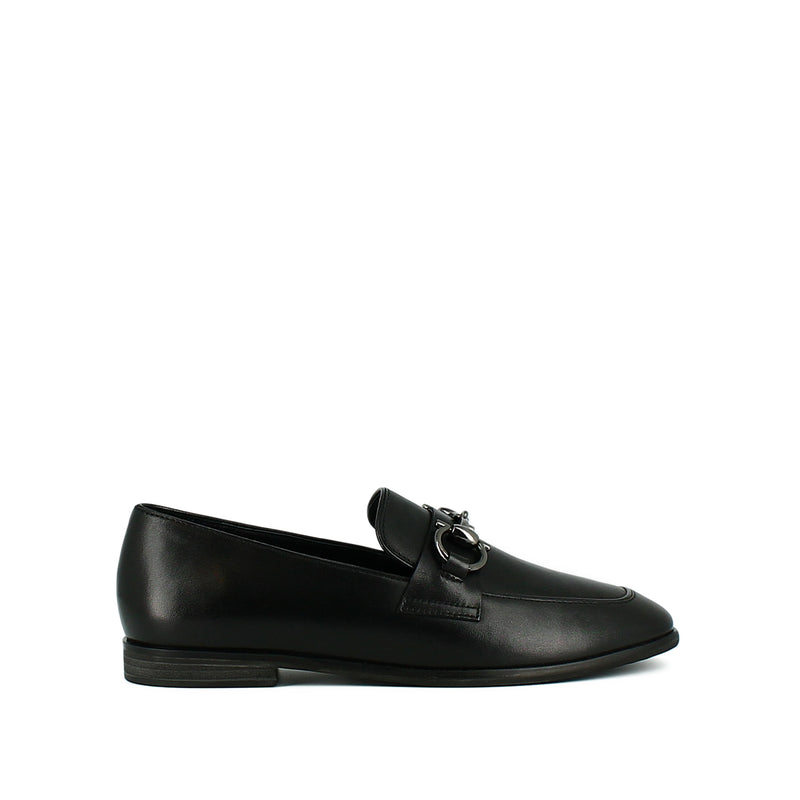 Jonak - Amelle Leather Loafers - Black