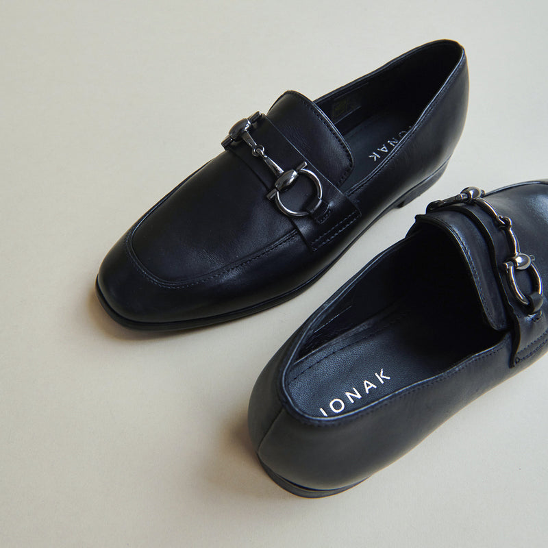 Jonak - Mocassins Amelle Cuir  -  Noir