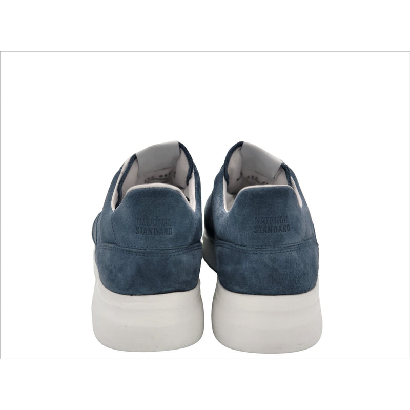 EDITION 7 BLUE DENIM SUEDE CALF