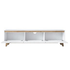 Meubles Tv D1 - Blanc / Noyer