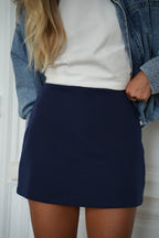 Gonna pantalone Tara - Blu marino