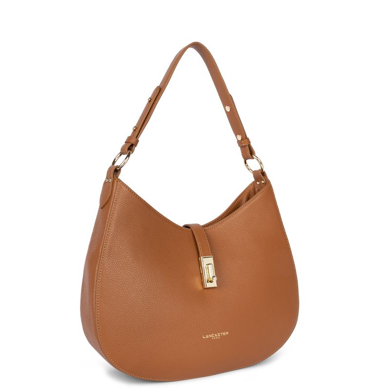 grand sac besace - milano horizon #couleur_caramel