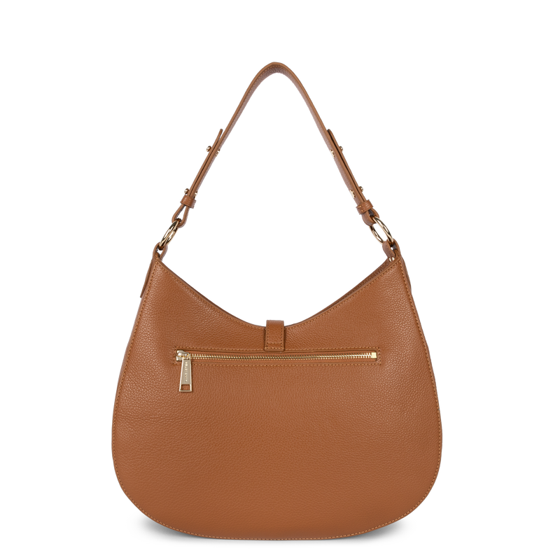 grand sac besace - milano horizon #couleur_caramel