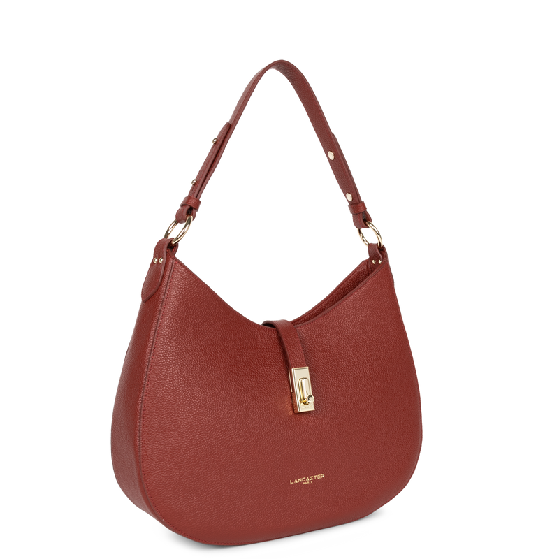 grand sac besace - milano horizon #couleur_carmin