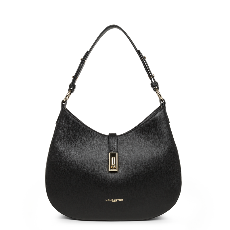 grand sac besace - foulonné milano #couleur_noir