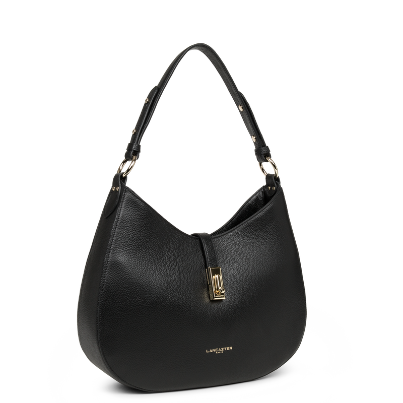 grand sac besace - milano horizon #couleur_noir