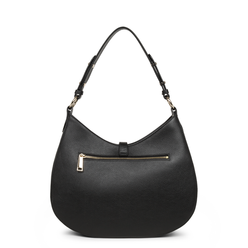 grand sac besace - milano horizon #couleur_noir