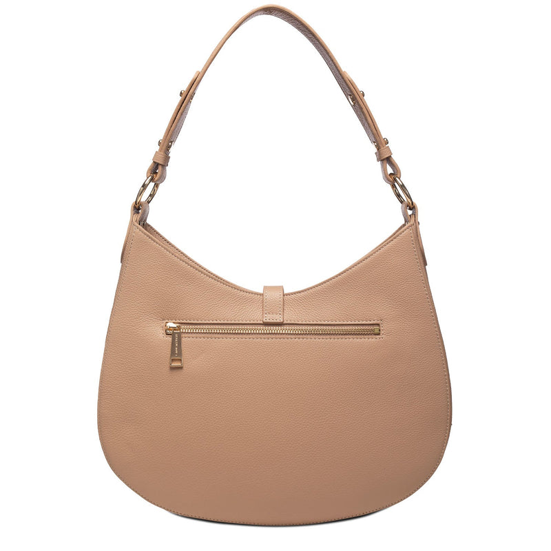 grand sac besace - foulonné milano #couleur_nude