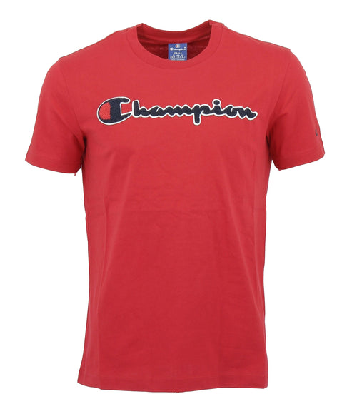 T-Shirt Champion Crewneck - Rouge
