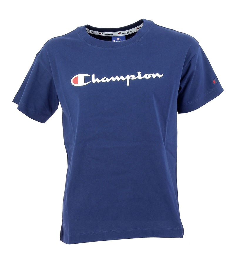 T-Shirt Champion Crewneck - Bleu