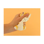 Gros Squishy Licorne Blanche Et Dorée