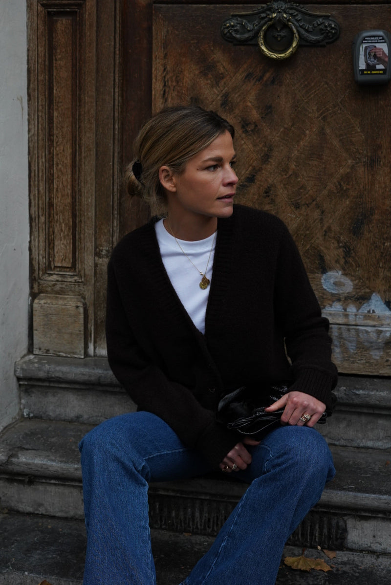 Gilet Stanislas Chocolat