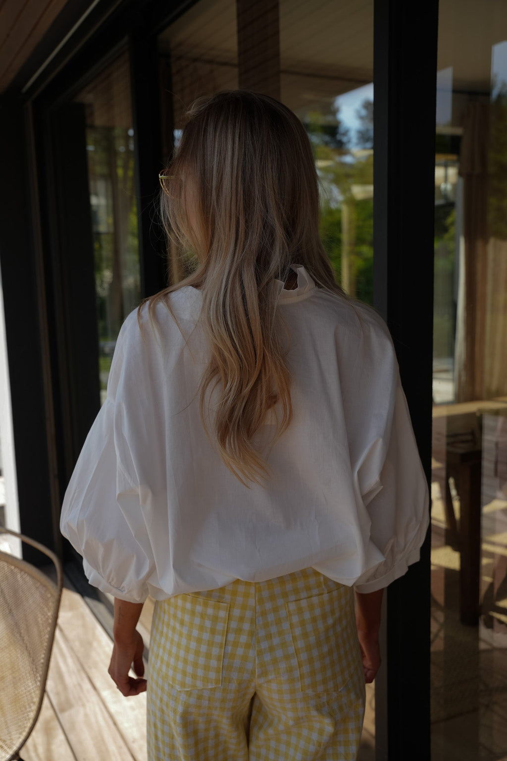 Blouse Volantée Julieth - Blanche
