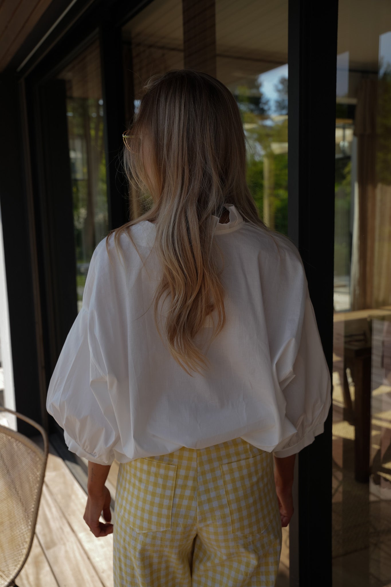 Blouse Volantée Julieth - Blanche