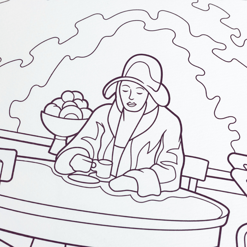 Livre De Coloriage Edward Hopper