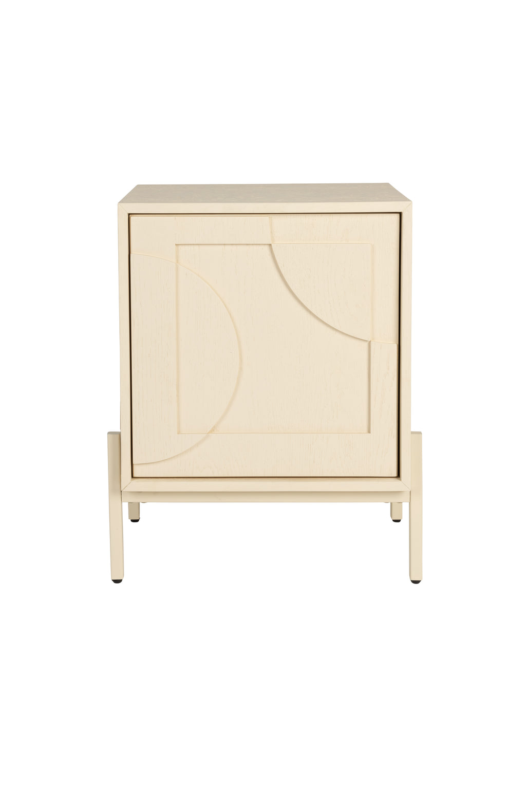 Faces - Side Table - Solid Oak - Beige