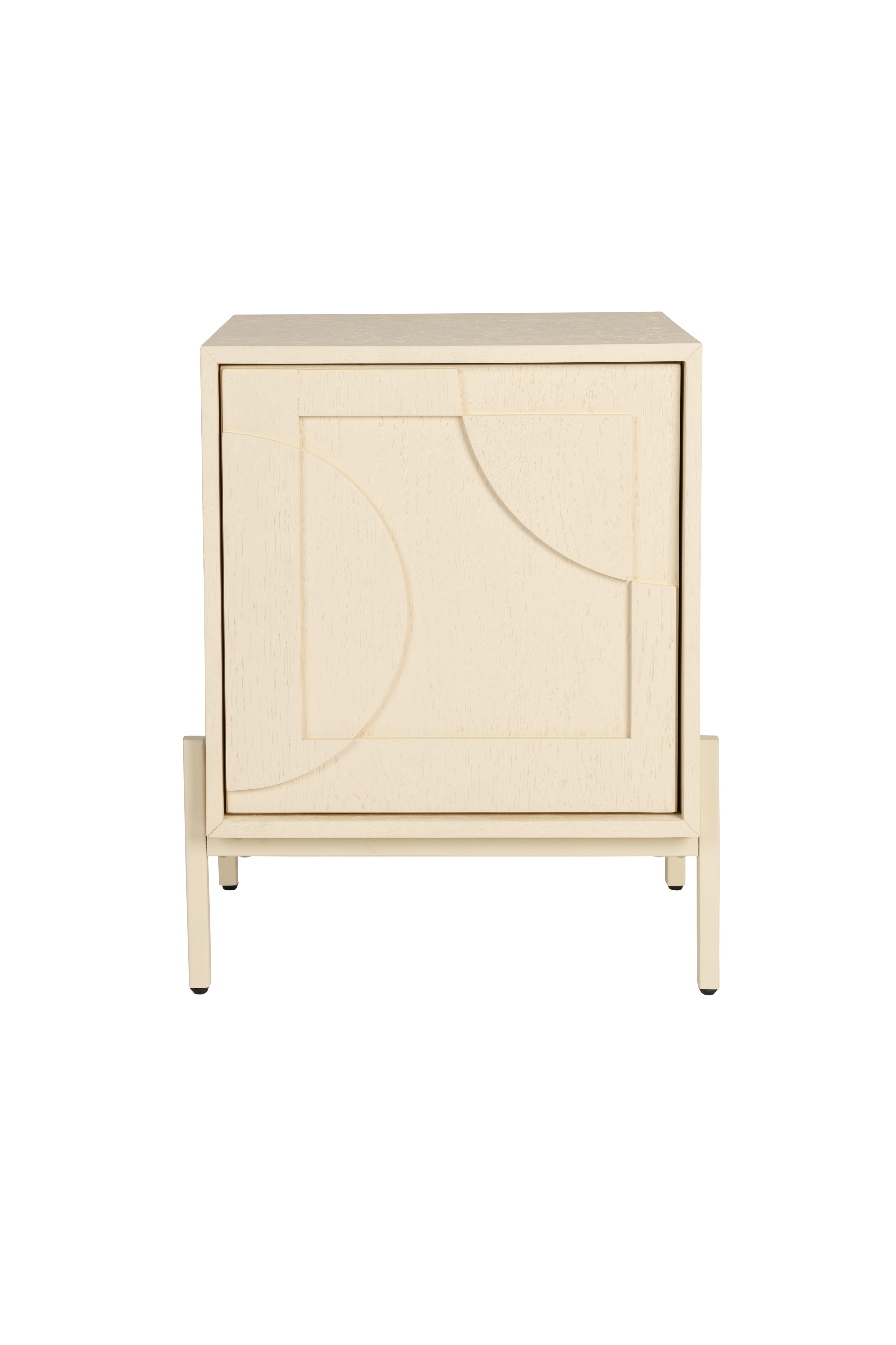 Faces - Side Table - Solid Oak - Beige