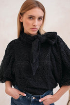 Le Claude Blouse - Black